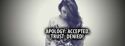 Apology And Trust Facebook Covers